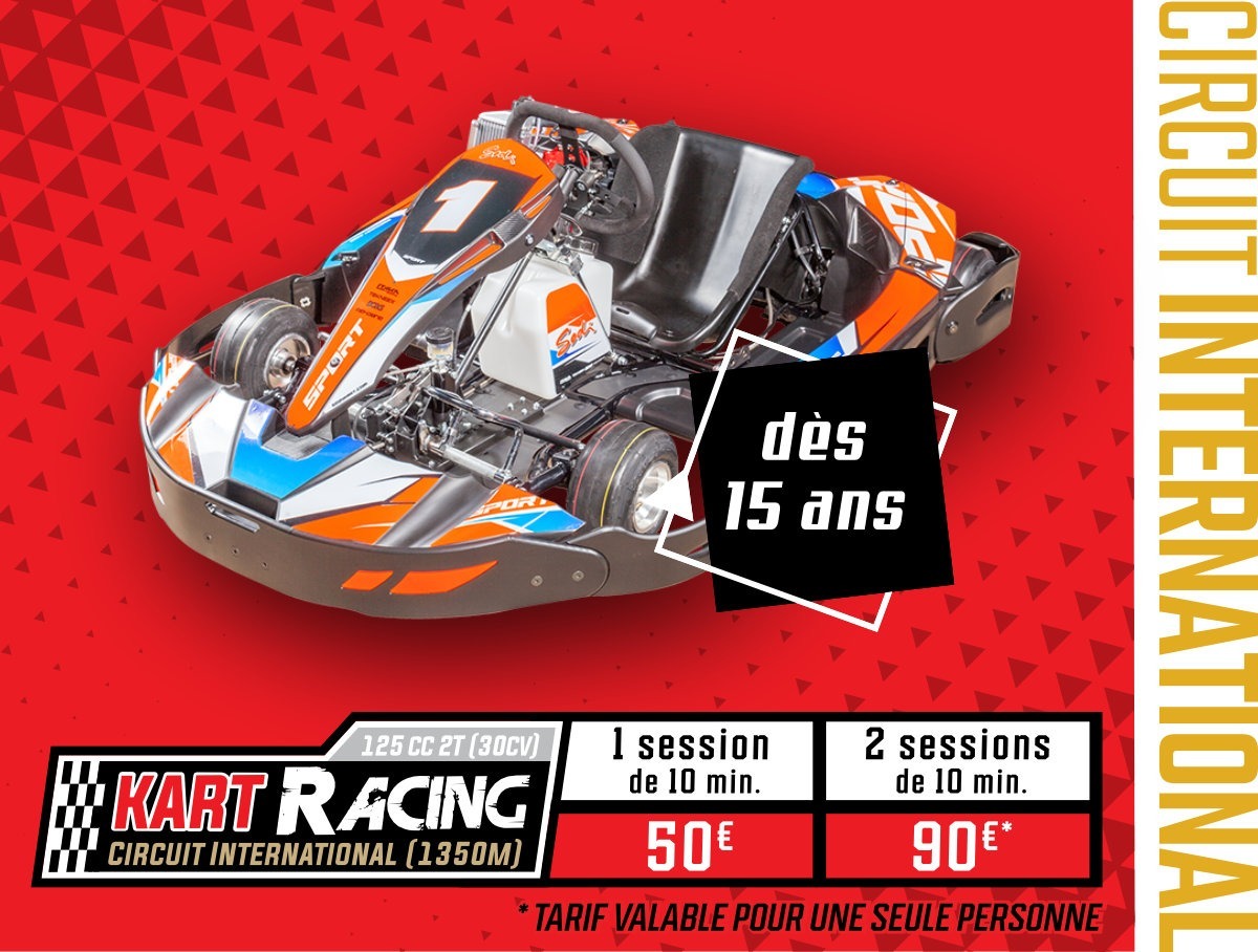 Tarifs kart Racing