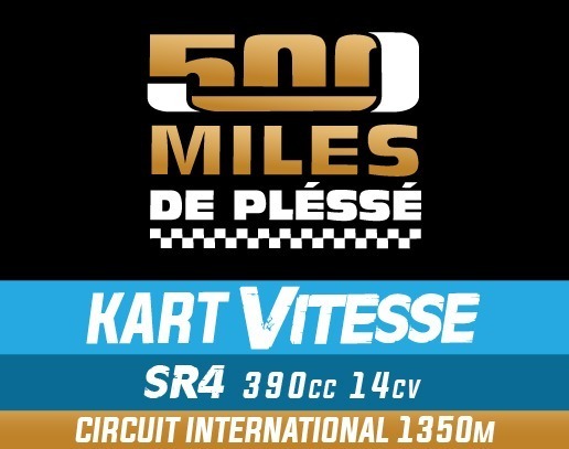 Événement 500 miles de pléssé Kart Vitesse