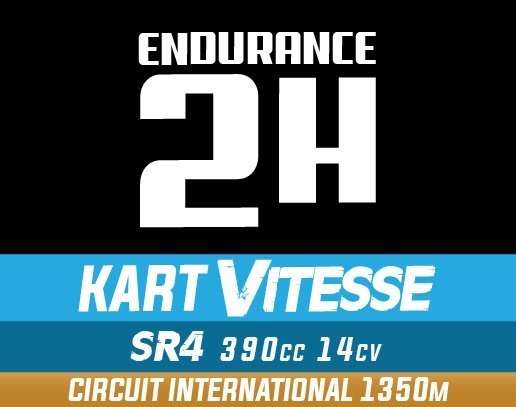 Événement Endurance2 heures Kart Vitesse