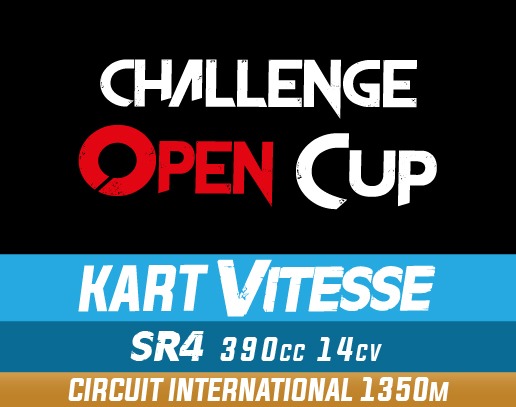 Événement Challenge Open Cup Kart Vitesse